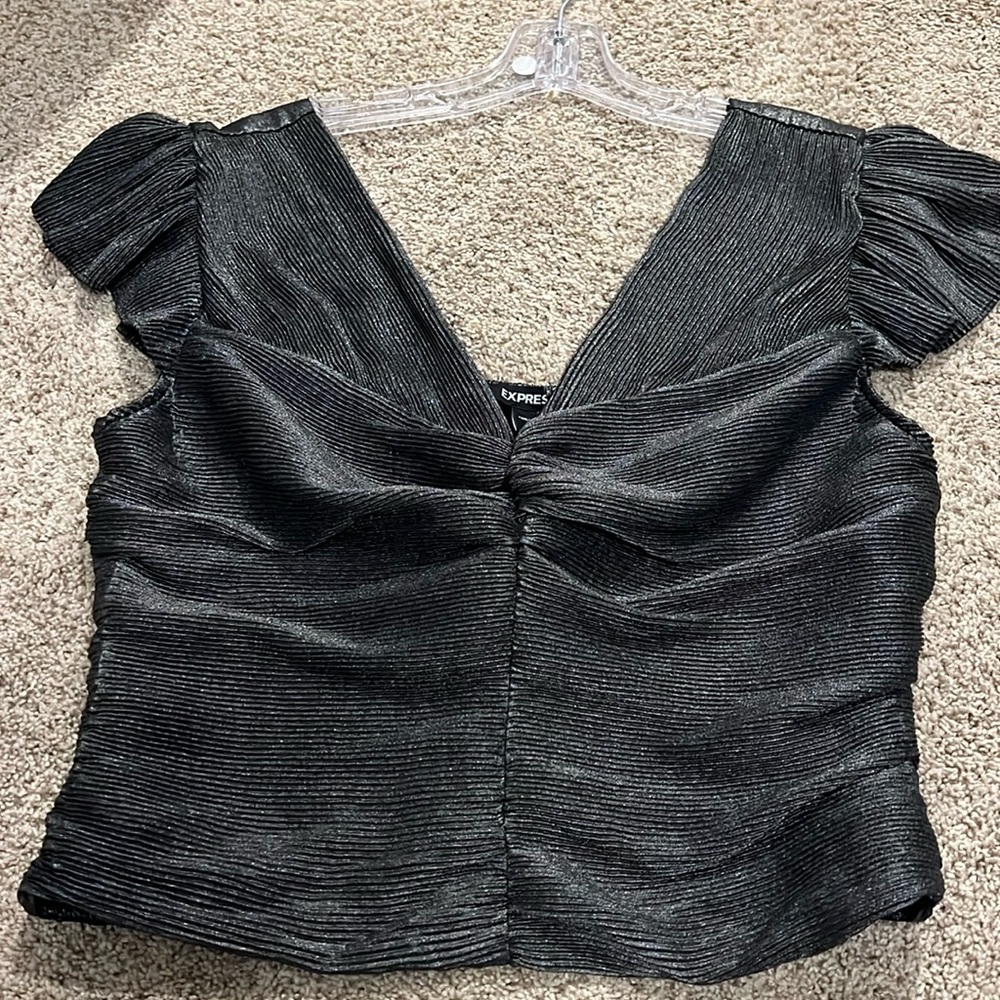 Express glitter top